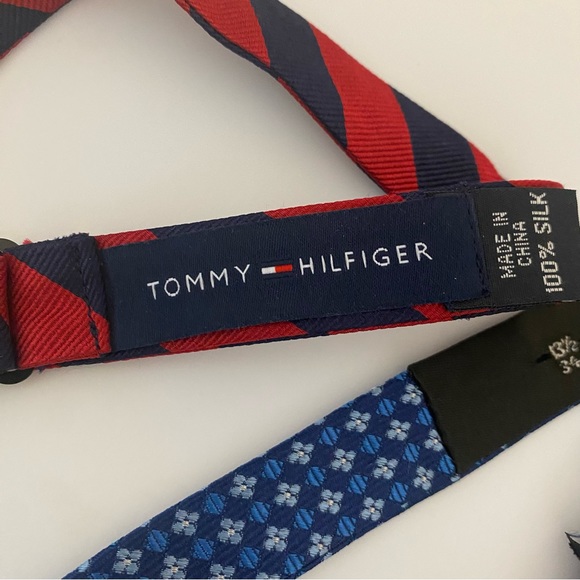 Silk Bow Tie from Tommy Hilfiger and Haspel Set of 2 - Picture 4 of 12